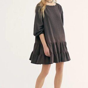 Free People Ombré Tiered Sunny Side Swing Dress